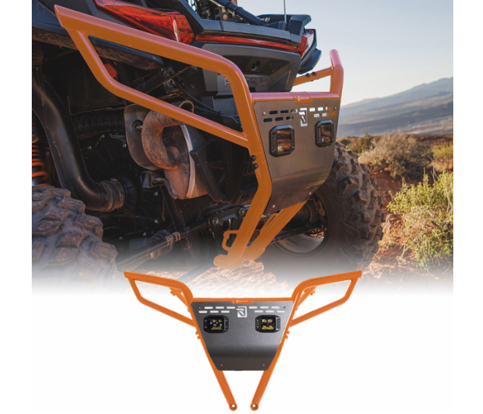 Ravek - Rear Bumper - Plug & Play Reverse LED Lighting - Polaris - RZR