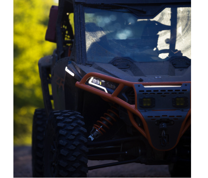 Ravek - Rear Bumper - Plug & Play Reverse LED Lighting - Polaris - RZR