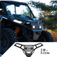 Ravek - Front Bumper/Skid Plate with White Lights - Black - RZR XP 1000