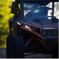 Ravek - Front Bumper/Skid Plate with White Lights - Orange -Polaris - RZR XP 1000