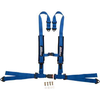 MOOSE RACING 4-POINT HARNESS - BLUE