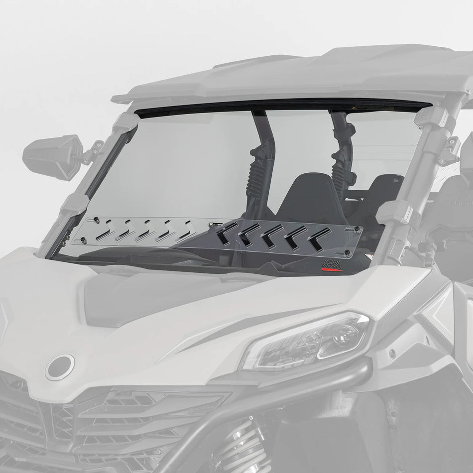 KEMIMOTO - Adjustable Vented Front Windshield for 2023+ CFMOTO ZForce 950 Sport | 800 Trail