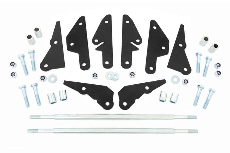 Rough Country - 3 Inch Lift Kit - HVAC | Polaris Ranger XP 1000