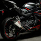YOSHIMURA - CFMOTO 450SS - AT2 Stainless Slip-On Exhaust w/ Stainless Muffler