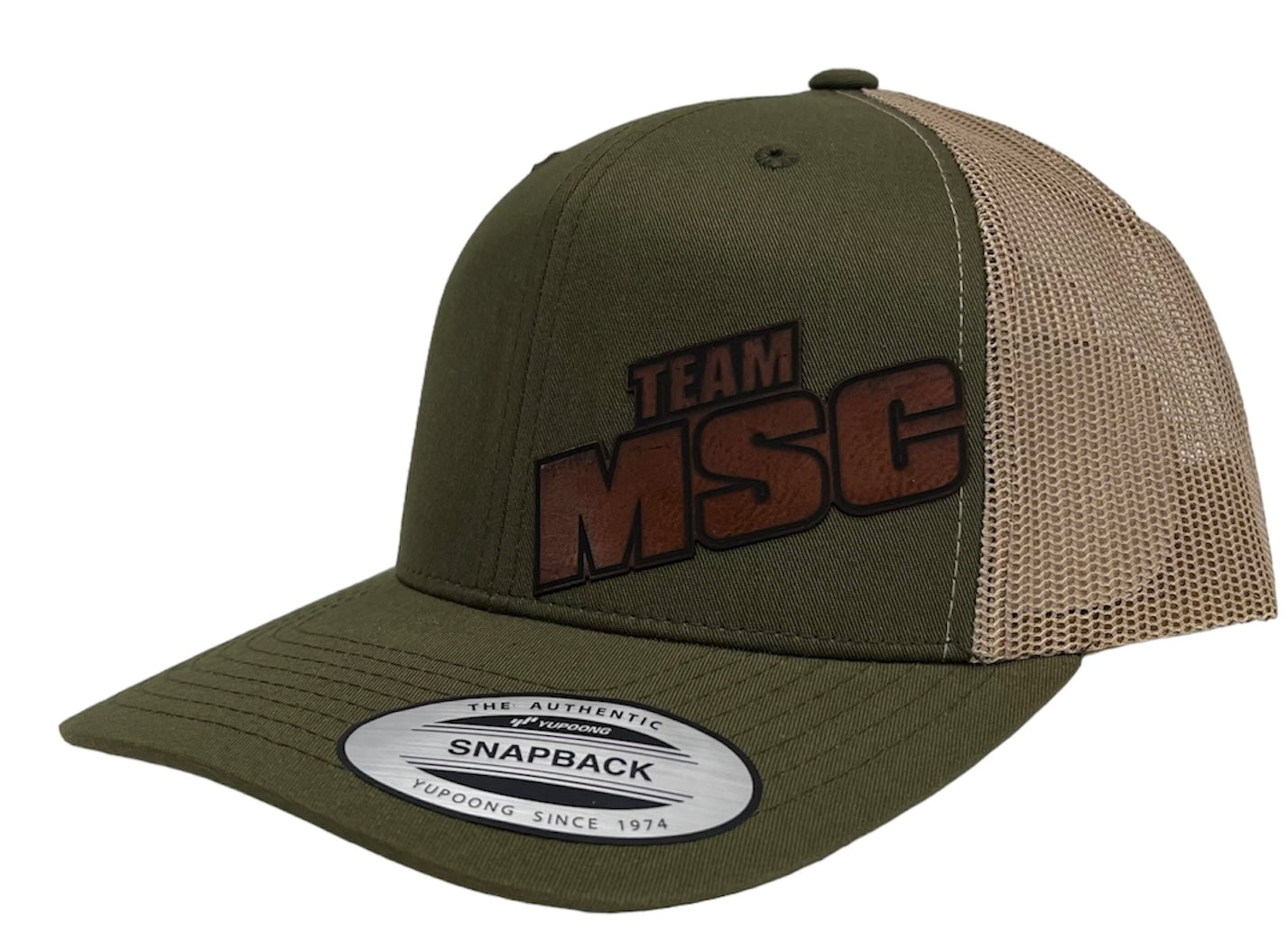 TEAM MSC LEATHER PATCH HAT