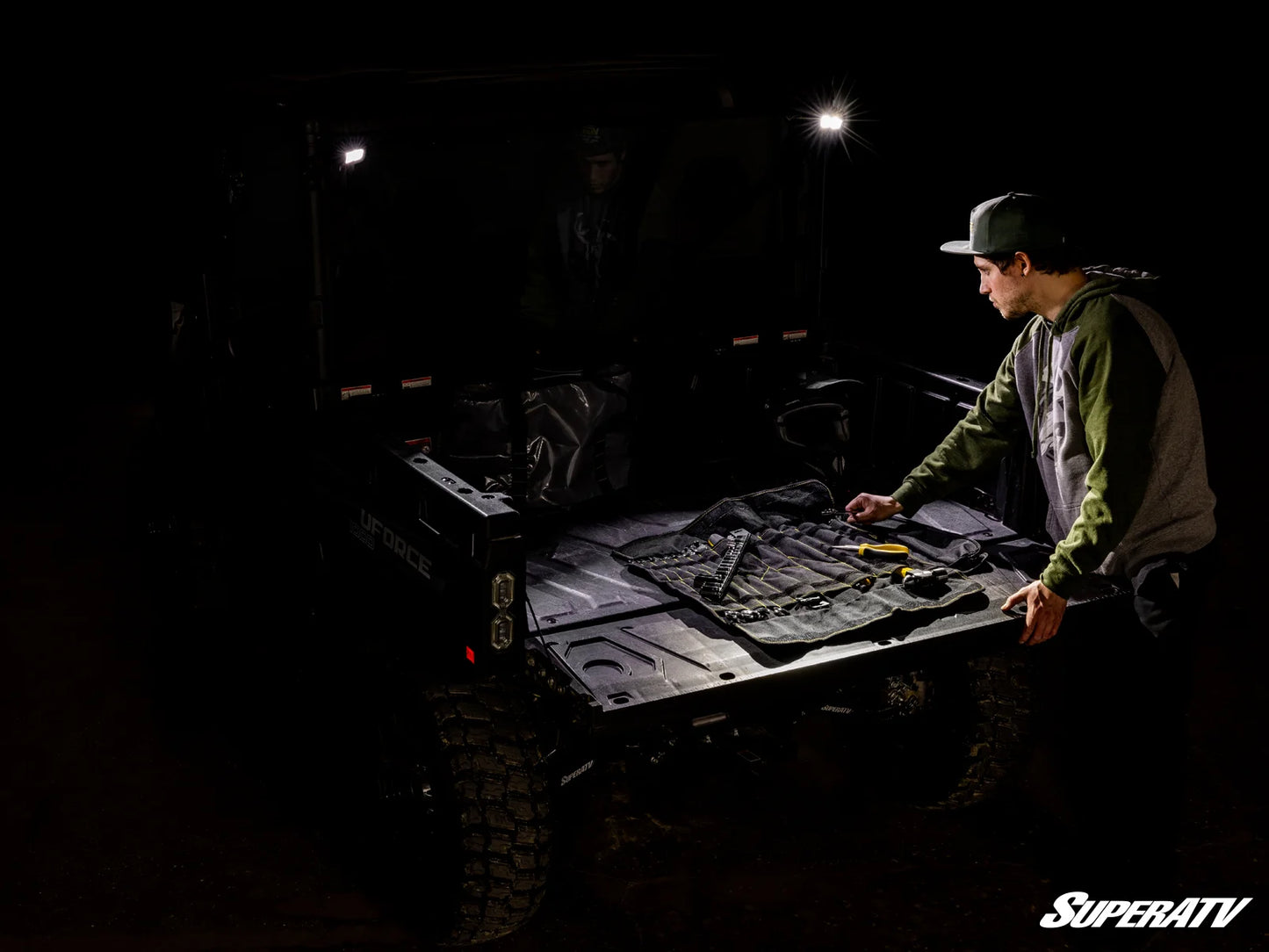 SuperATV - CFMOTO UForce 600 Rear-Facing LED Cube Lights