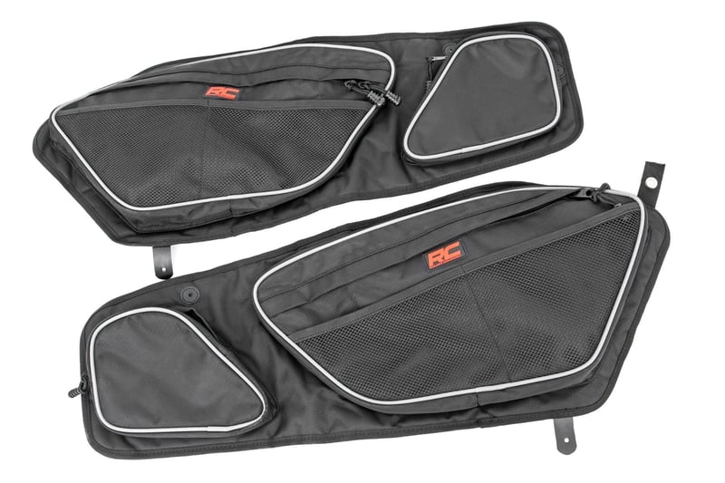 Rough Country - Storage Bags - Front Door | Polaris RZR Pro R