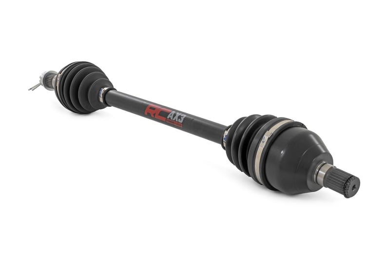 Rough Country - Heavy-Duty Replacement Axle - Rear | 4340 Chromoly AX3 | Can-Am Defender MAX HD10