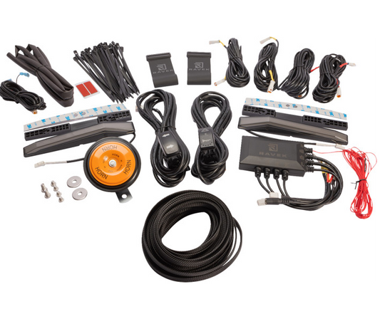 Ravek - Turn Signal Kit - Amber - White Running Lights - Pioneer - Honda