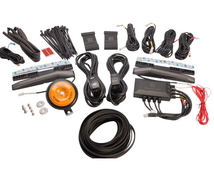 Ravek - Turn Signal Kit - Amber - White Running Lights - Talon - Honda