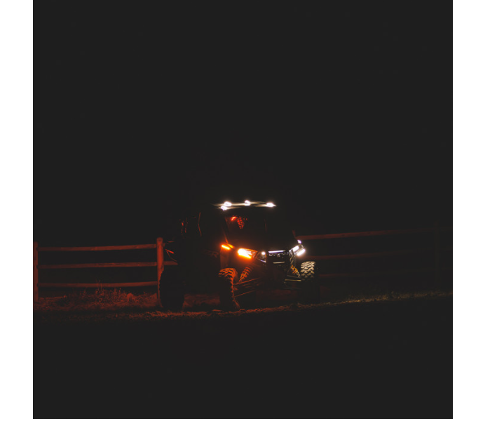 Ravek - Turn Signal Kit - Amber - White Running Lights - RZR XP - Polaris