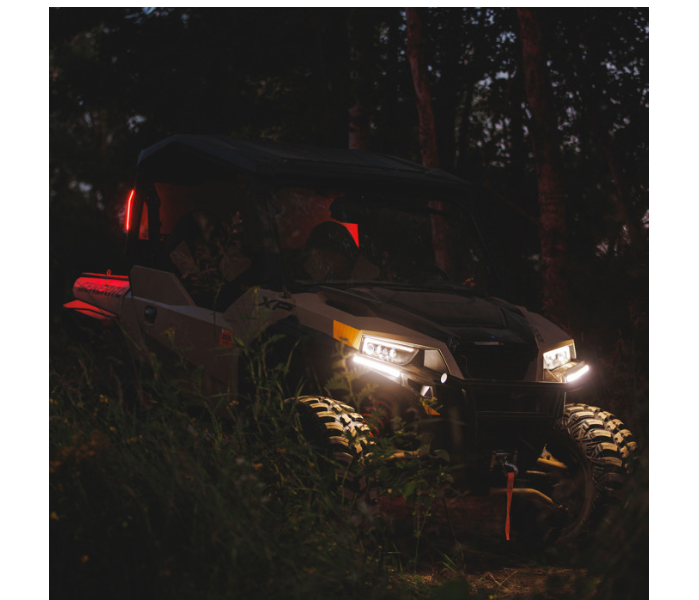 Ravek - Turn Signal Kit - Amber - White Running Lights - General - Polaris