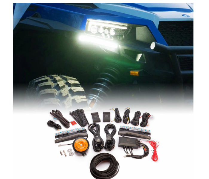Ravek - Turn Signal Kit - Amber - White Running Lights - General - Polaris