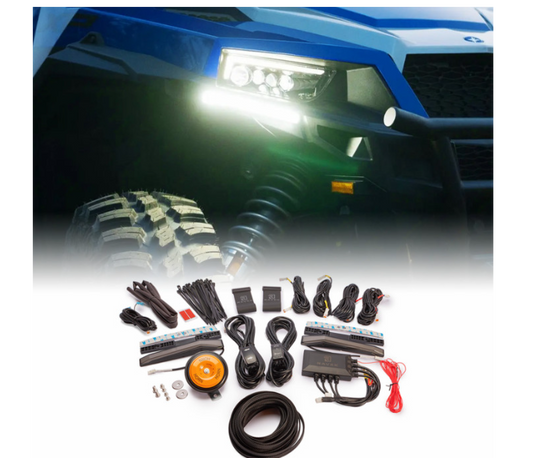 Ravek - Turn Signal Kit - Amber - White Running Lights - General - Polaris