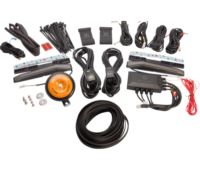 Ravek - Turn Signal Kit - Amber - White Running Lights - Maverick X3 - Can-Am