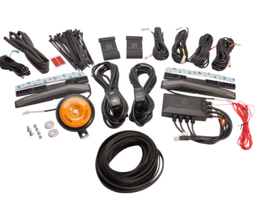 Ravek - Turn Signal Kit - Amber - White Running Lights - Defender - Can-Am