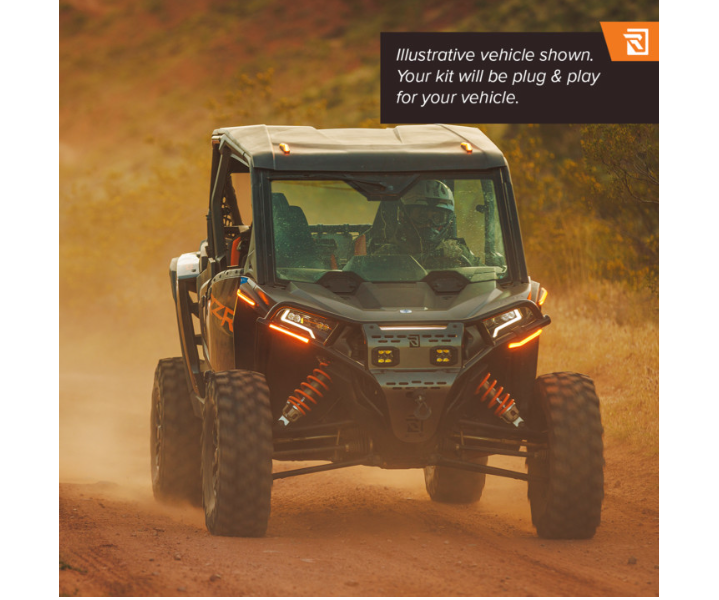 Ravek - Apex Lights™ - Running - Amber - RZR Pro XP - Polaris
