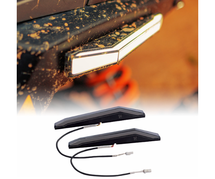 Ravek - Apex Lights™ - Running - White - RZR Pro XP - Polaris
