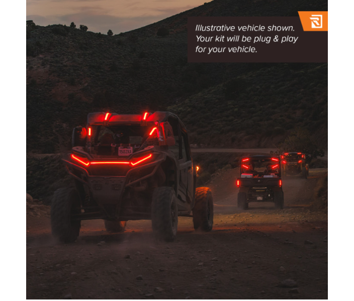 Ravek - Running/Brake Light - Red - RZR Pro XP - Polaris