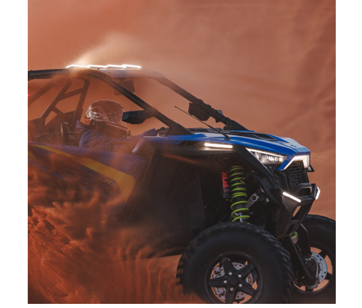 Ravek - Apex Lights™ - Running - White - RZR Turbo R - Polaris