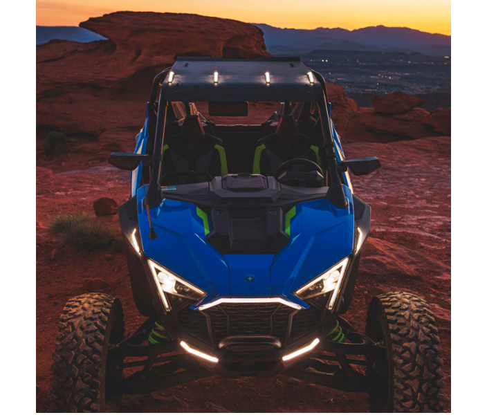 Ravek - Apex Lights™ - Running - White - RZR Turbo R - Polaris
