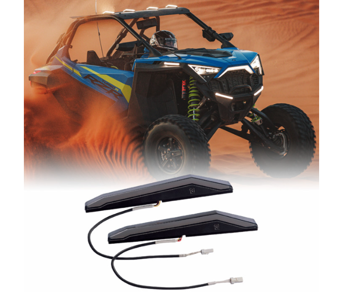 Ravek - Apex Lights™ - Running - White - RZR Turbo R - Polaris