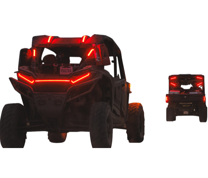 Ravek - Running/Brake Light - Red - Defender - Can-Am