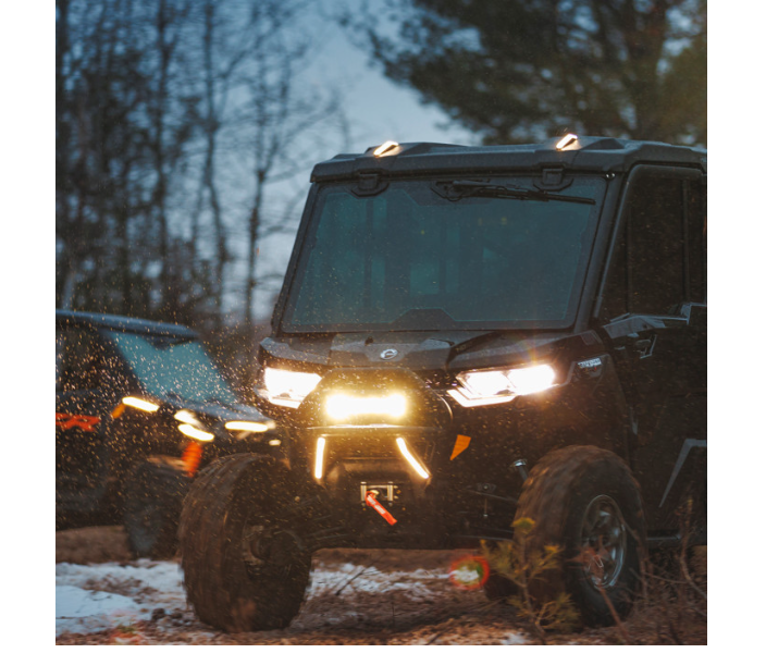 Ravek - Apex Lights™ - Running - White - Defender - Can-Am