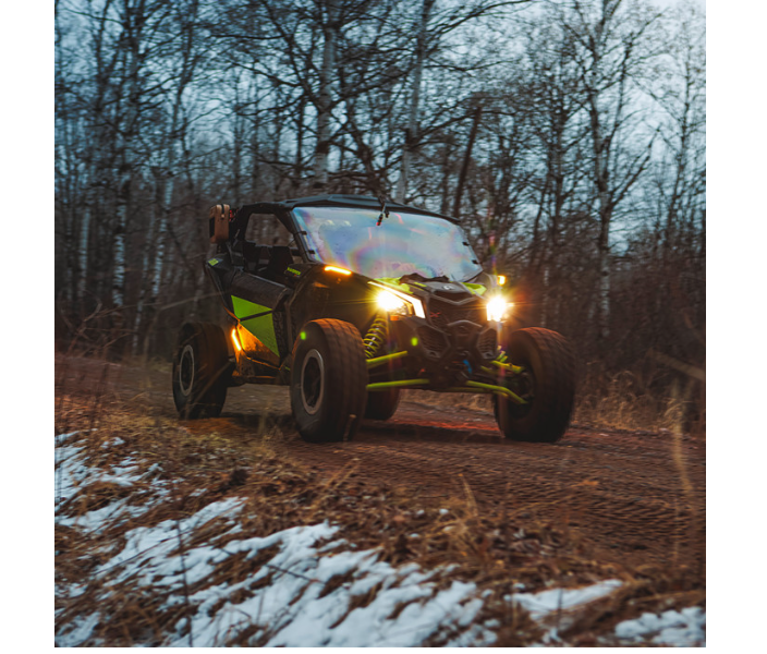 Ravek - Apex Lights™ - Running - Amber - Maverick X3 - Can-Am