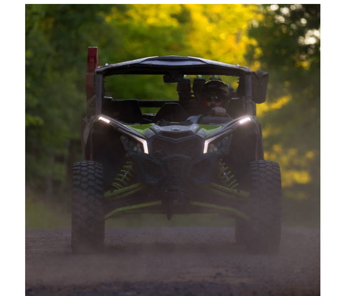 Ravek - Apex Lights™ - Running - White - Maverick X3 - Can-Am