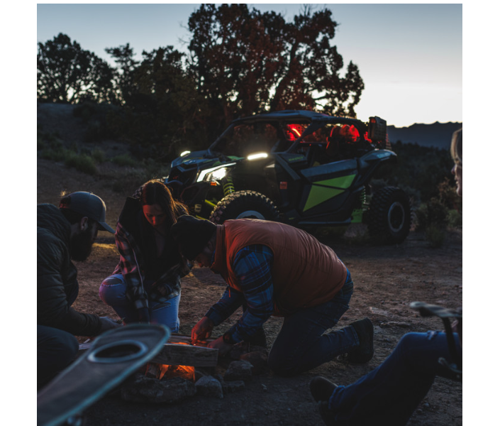 Ravek - Apex Lights™ - Running - White - Maverick X3 - Can-Am