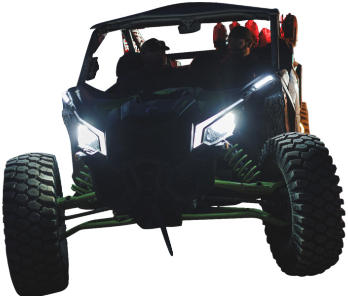 Ravek - Apex Lights™ - Running - White - Maverick X3 - Can-Am
