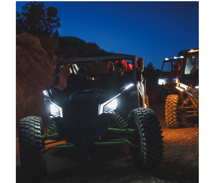 Ravek - Apex Lights™ - Running - White - Maverick X3 - Can-Am