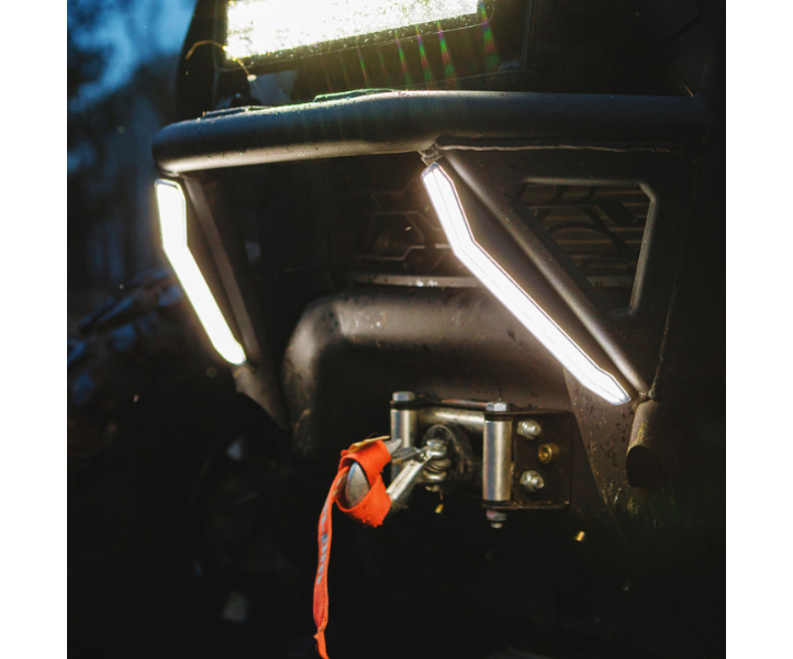 Ravek - Apex Lights™ - Running - White - Commander -  Can-Am