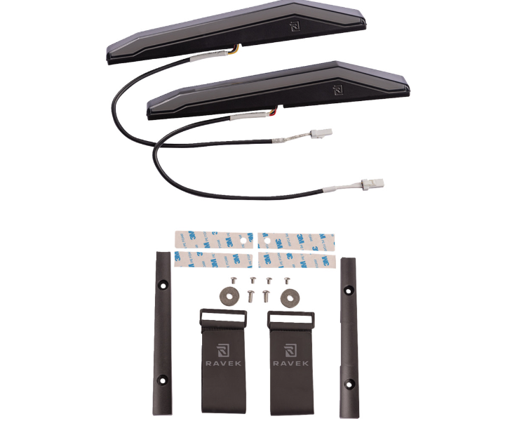 Ravek - Apex Lights™ - Running - White - Commander -  Can-Am