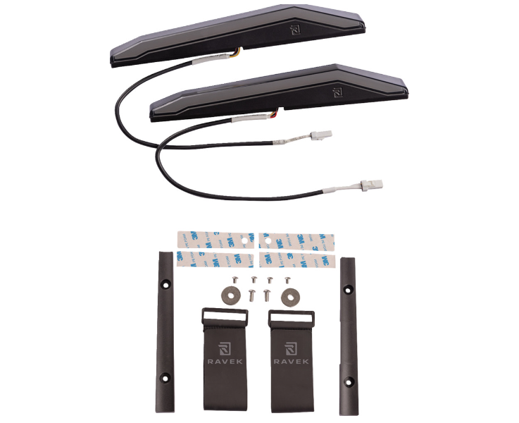 Ravek - Apex Lights™ - Running - White - Talon - Honda