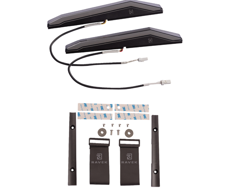 Ravek - Apex Lights™ - Running - Amber - Talon - Honda