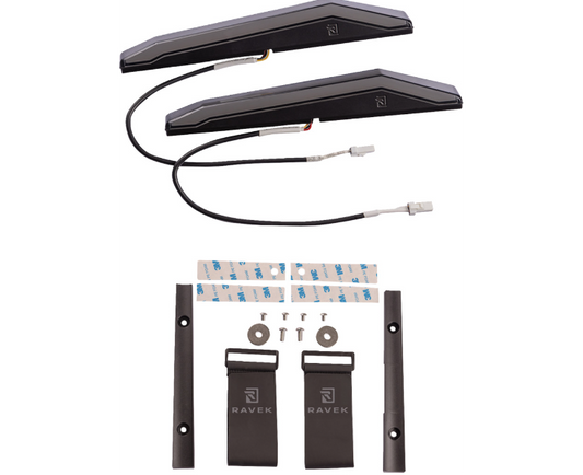 Ravek - Apex Lights™ - Running - Amber - Talon - Honda