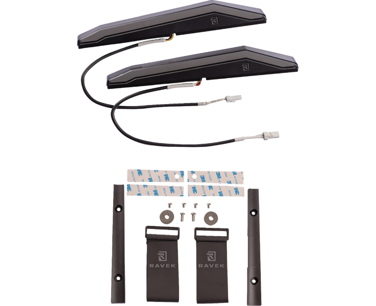 Ravek - Apex Lights™ - Running - Amber - Pioneer - Honda