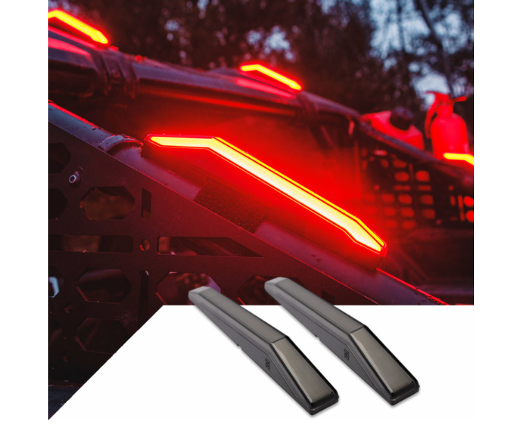 Ravek - Running Light Kit - Red - Maverick R -  Can-Am