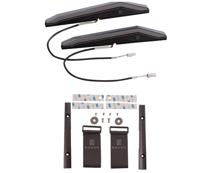 Ravek - Running Light Kit - White - Maverick R -  Can-Am