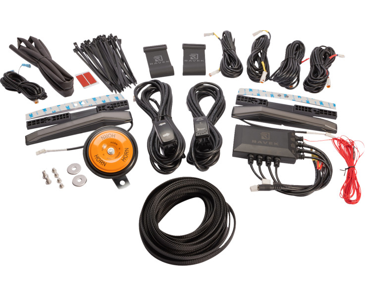 Ravek - Turn Signal Kit - White Running Light - Wolverine X2 - Yamaha