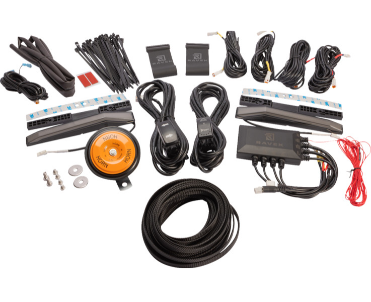 Ravek - Turn Signal Kit - White Running Light - Wolverine X4 - Yamaha