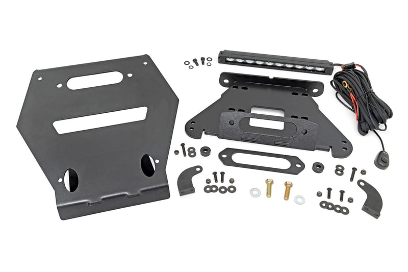 Rough Country - Winch Mount - Polaris RZR Pro R