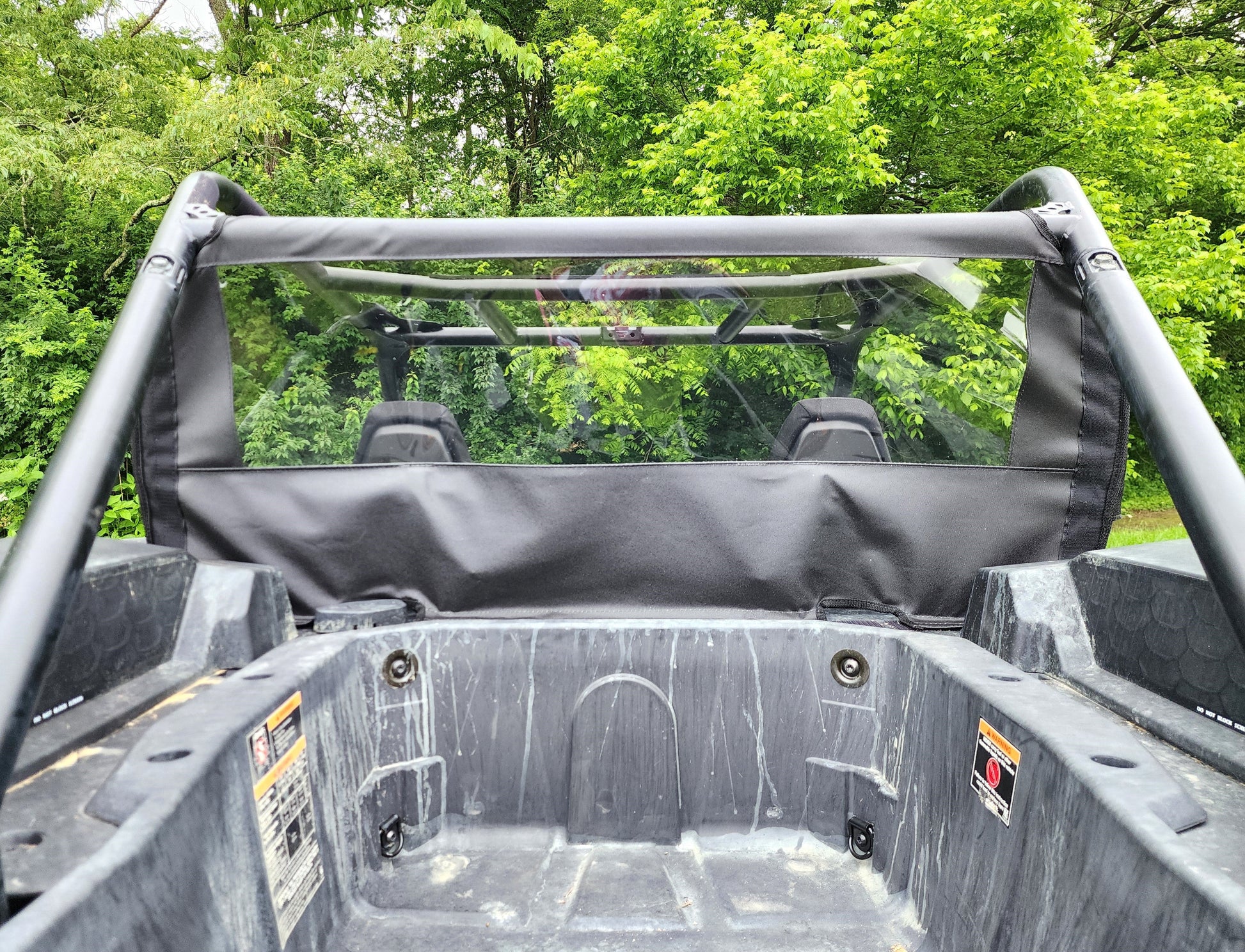 2024 - 2025 Polaris RZR XP 1000 - Canvas Back Panel - 3 Star UTV