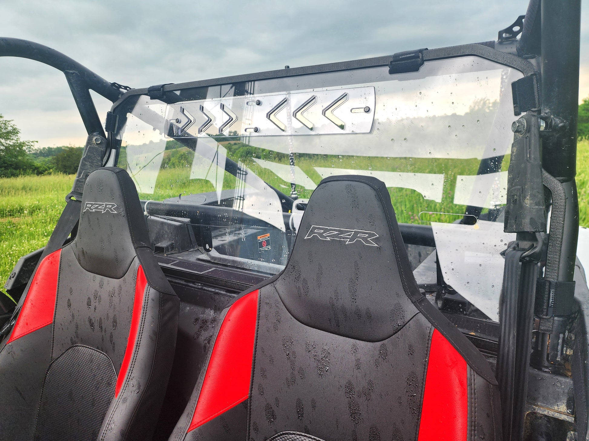 2024 - 2025 Polaris RZR XP 1000 Rear Windshield - 3 Star UTV