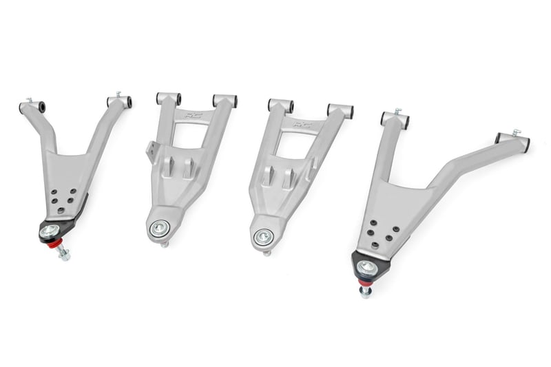 Rough Country - Aluminum Control Arms - High Clearance w/ 2" Forward Offset | Polaris Ranger XP 1000