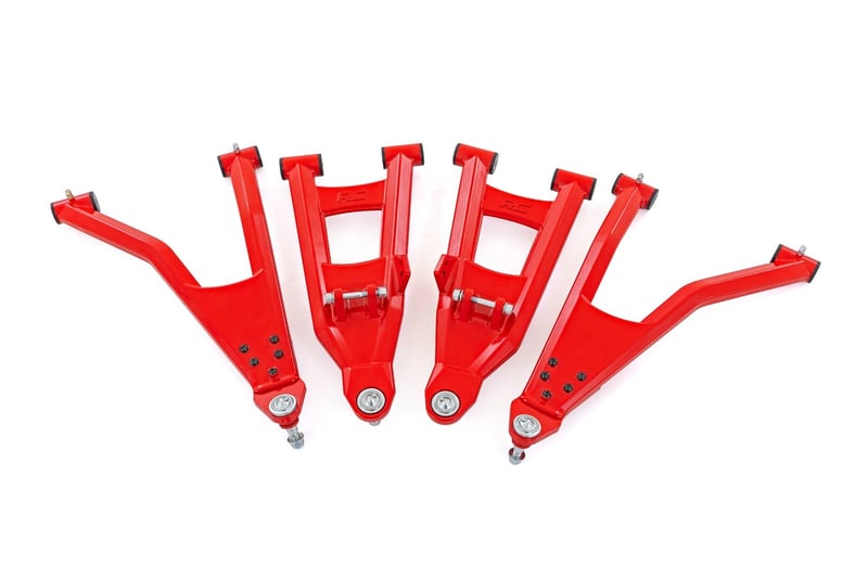 Rough Country - Aluminum Control Arms - High Clearance w/ 2" Forward Offset | Polaris Ranger XP 1000