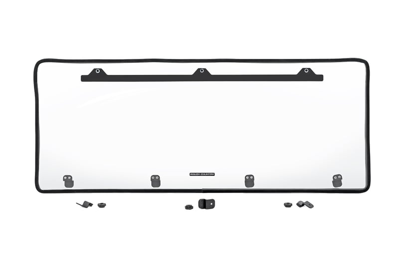 Rough Country - Rear Panel - Scratch Resistant | CF Moto UForce 1000/1000XL
