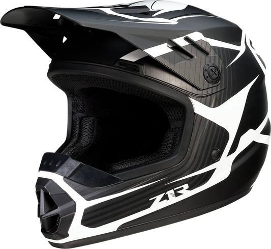 Z1R Youth Rise Helmet - Flame - Black - Small 0111-1439